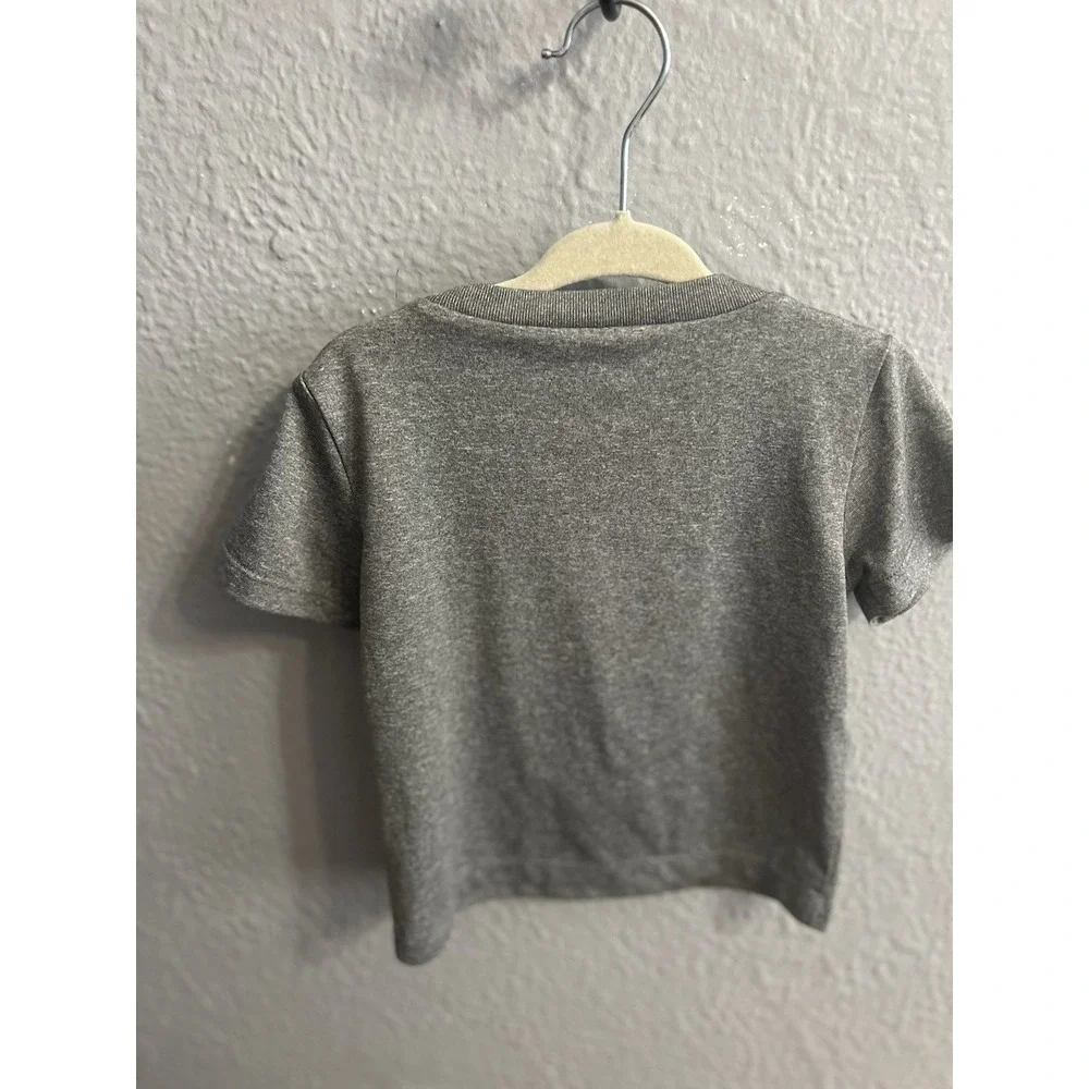 Nike Baby Boys Graphic T-Shirt Top 24 Months Gray‎